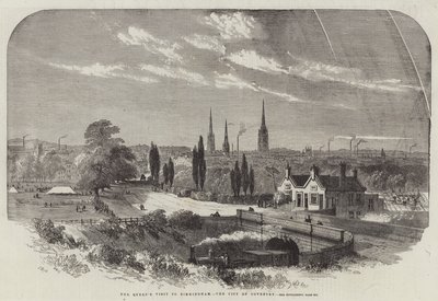 La visita della regina a Birmingham, la città di Coventry da Samuel Read